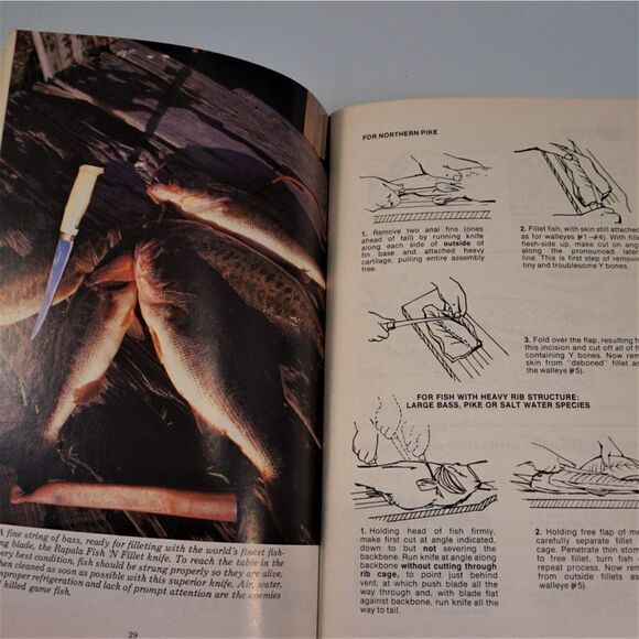 How To Clean A Mess Of Fish Without Making A Mess Of The Fish 1978 1st Ed PB - Picture 7 of 10
